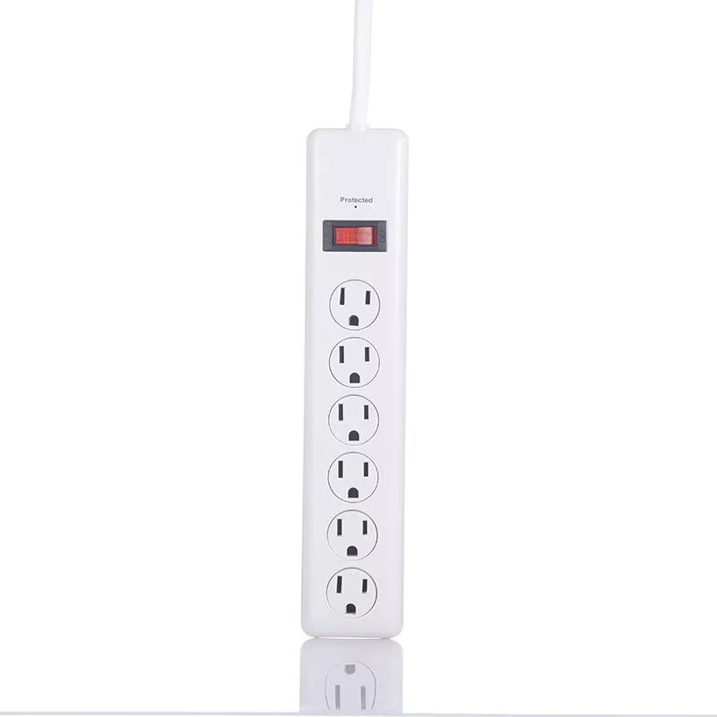 10 FT US Power Strip ylijännitesuojalla ja ylikuormitussuojalla